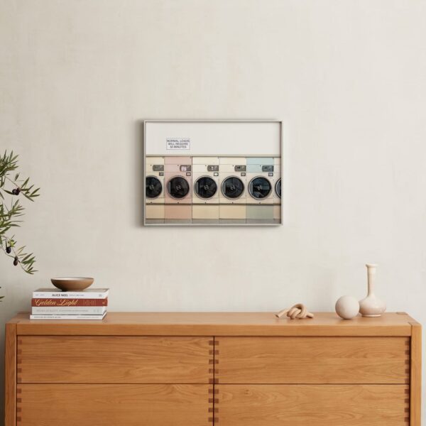 at the laundromat Art by Maja Cunningham