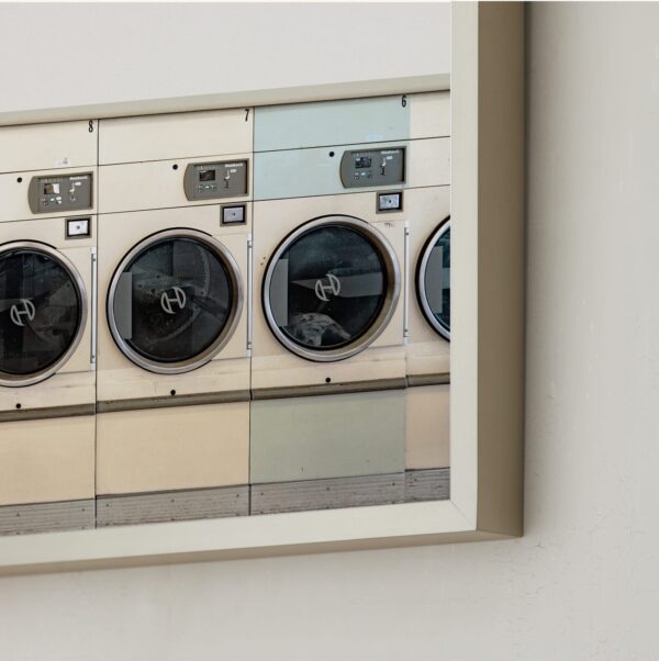 at the laundromat Art by Maja Cunningham