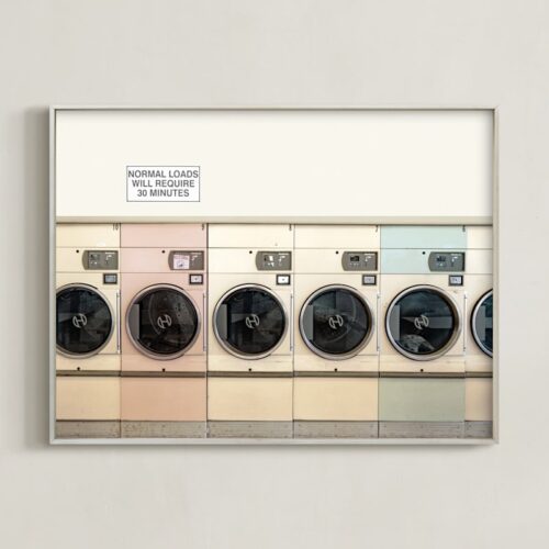 at the laundromat Art by Maja Cunningham