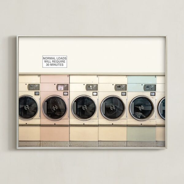at the laundromat Art by Maja Cunningham