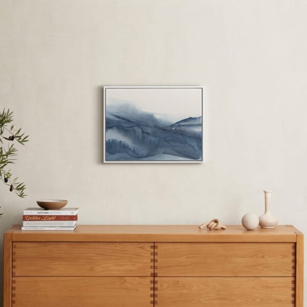 Atmospheric Blue Art by Isabel Aguilar - Isolda Atmospheric Blue Art by Isabel Aguilar - Isolda