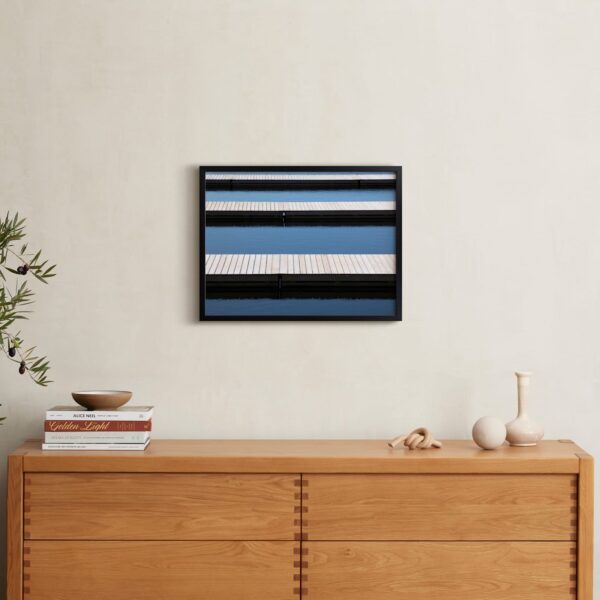 Dockside Tranquility Art by Annie Seaton