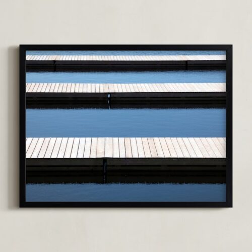 Dockside Tranquility Art by Annie Seaton