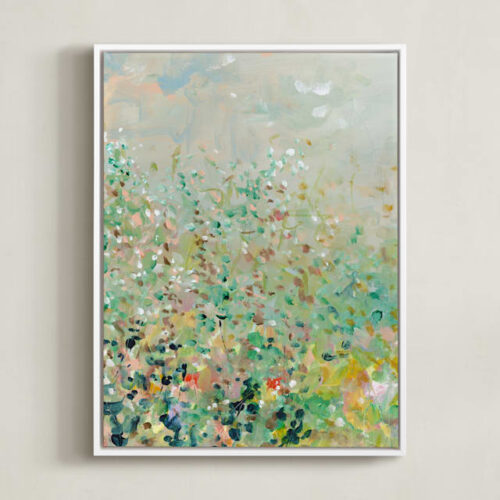 English Garden I Art by Lindsay Megahed