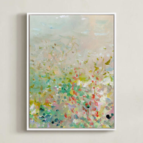 English Garden II Art by Lindsay Megahed