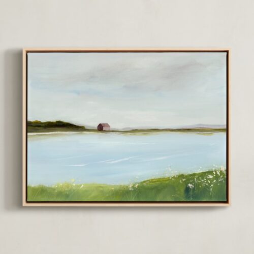 House on the Lake Art by Lindsay Megahed