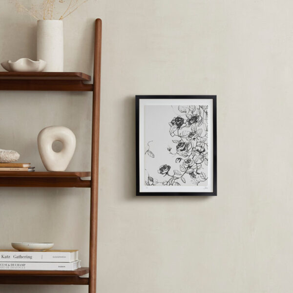 Inky Rambling Rose (edition of 5) Pick And Pack by Sonal Nathwani