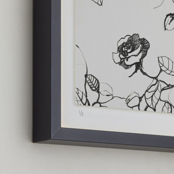 Inky Rambling Rose (edition of 5) Pick And Pack by Sonal Nathwani