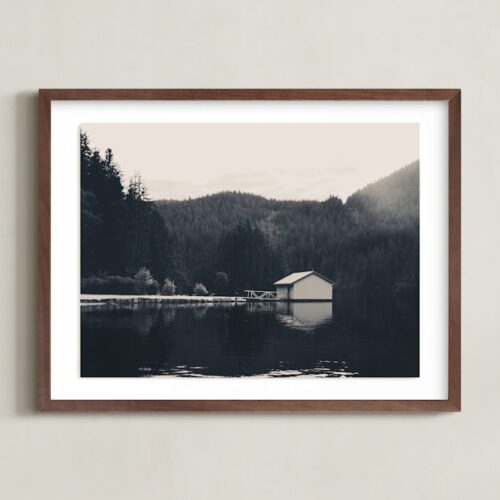 Lakeside View Art by Sherley Ferreira