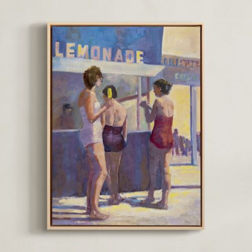 Lemonade Stand Art by Marie Stone