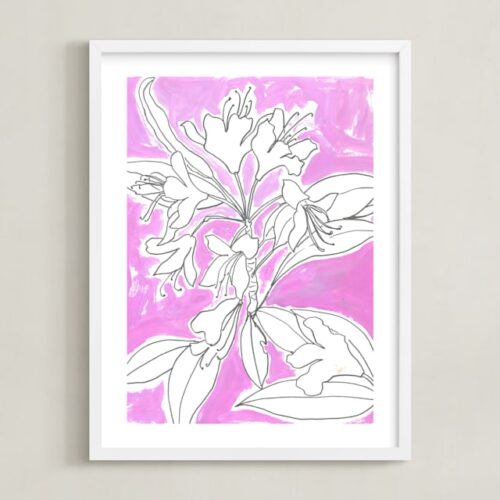 Lush Botanical Gallery II Art by Lise Gulassa