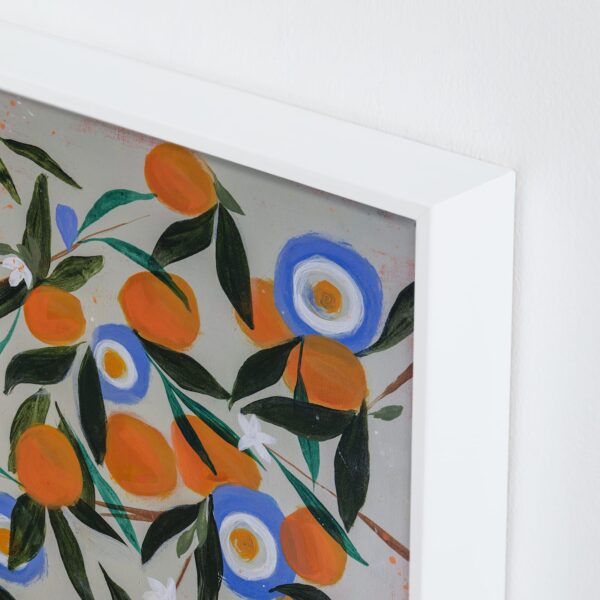 Orange Tree Art by Rachel Roe