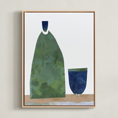 Over The Nightstand Table Art by Bethania Lima