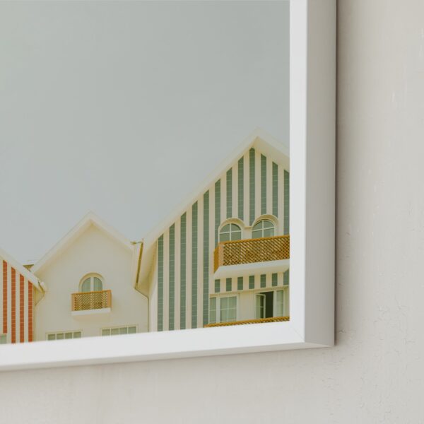 Striped houses Art by Lena Erysheva Striped houses Art by Lena Erysheva