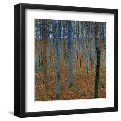 Beech Grove I - Black Framed Art Print Wall Art, 12x12