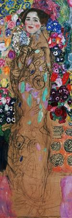 Dame Mit Faecher (Maria Munk) Lady with Fan, 1917/18 - Giclee Print, 12x36