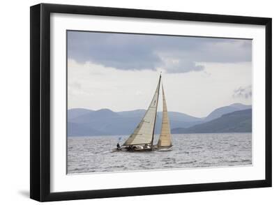Drifting Across - Black Framed Art Print Wall Art, 18x12