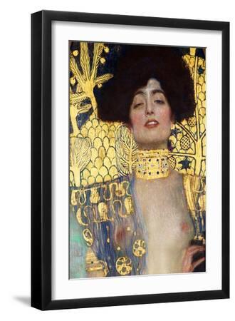 Judith and the Head of Holofernes (1901) - Black Framed Art Print Wall Art, 12x18