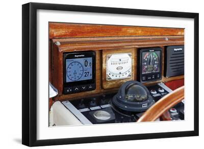Maritime Manoeuvres - Control - Black Framed Art Print Wall Art, 18x12