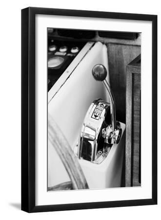 Nautical Quest - Gears - Black Framed Art Print Wall Art, 12x18