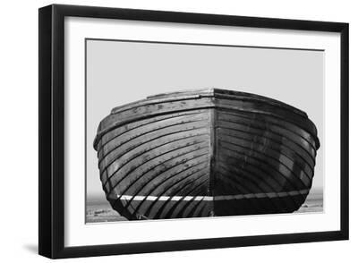 Nautical Venture - Keel - Black Framed Art Print Wall Art, 18x12