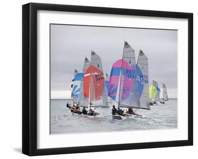 Racing Colours - Black Framed Art Print Wall Art, 16x12 Racing Colours - Black Framed Art Print Wall Art, 16x12