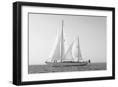 Sail Away - Black Framed Art Print Wall Art, 18x12