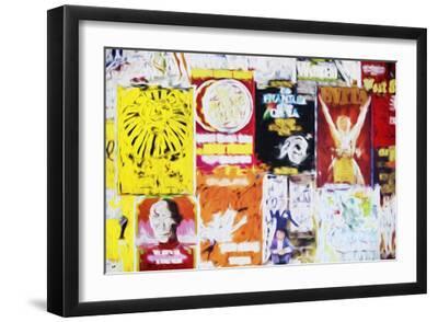 Shows ! - In the Style of Oil Painting - Black Framed Art Print Wall Art, 18x12