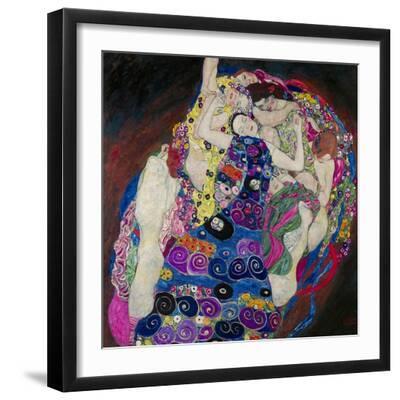 The Virgin (Die Jungfrau) - Black Framed Art Print Wall Art, 16x16 The Virgin (Die Jungfrau) - Black Framed Art Print Wall Art, 16x16