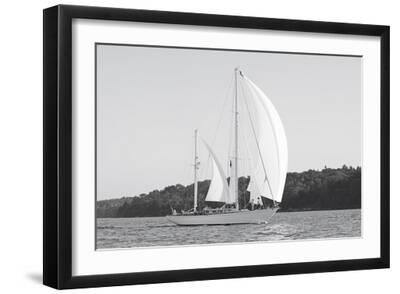 Yachting Moments - Black Framed Art Print Wall Art, 18x12 Yachting Moments - Black Framed Art Print Wall Art, 18x12