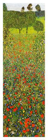 Campo Di Papaveri - Wall Art Print, 14x39