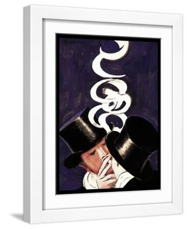 Deco - White Framed Art Print Wall Art, 12x16