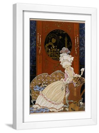 Love Letter - White Framed Art Print Wall Art, 12x18
