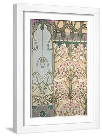 Plate 30 from 'Documents Decoratifs', 1902 - White Framed Art Print Wall Art, 12x18