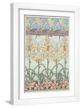 Plate 33 from 'Documents Decoratifs', 1902 - White Framed Art Print Wall Art, 12x18