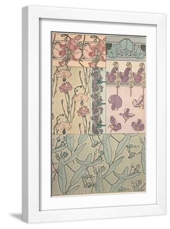 Plate 41 from 'Documents Decoratifs', 1902 - White Framed Art Print Wall Art, 12x18