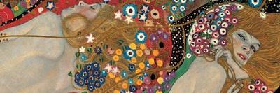 Sea Serpents - Premium Giclee Print, 36x12