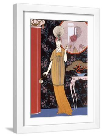 Sheherazade, France, Early 20th Century - White Framed Art Print Wall Art, 12x18