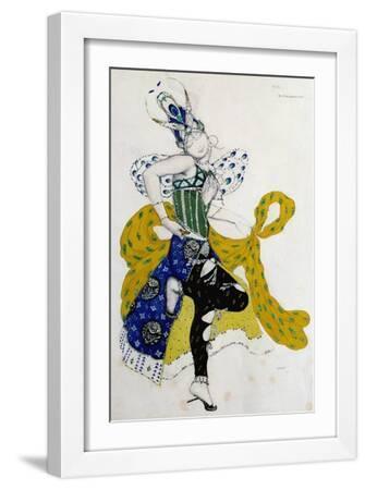 Sketch For the Ballet La Peri, by Paul Dukas - White Framed Art Print Wall Art, 12x18