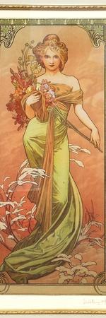 Spring (From the Series Les Saison) - Giclee Print, 12x36