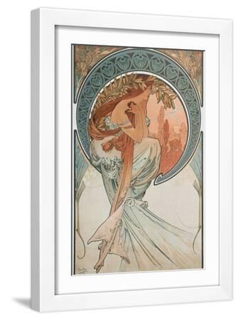 The Arts: Poetry, 1898 - White Framed Art Print Wall Art, 12x18