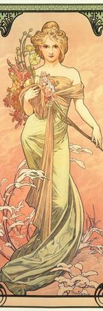 The Seasons: Spring, 1900 - Giclee Print, 12x36