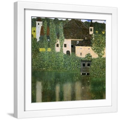 Water Castle, 1908 - White Framed Art Print Wall Art, 16x16